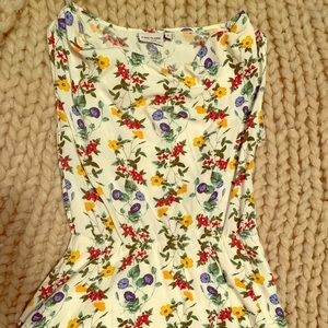 Summer floral dress